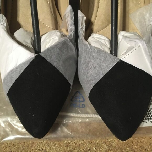 AVON CUSHION WALK HEELS CLASSIC PUMP BLACK SIZE 10 NEW - Picture 3 of 7